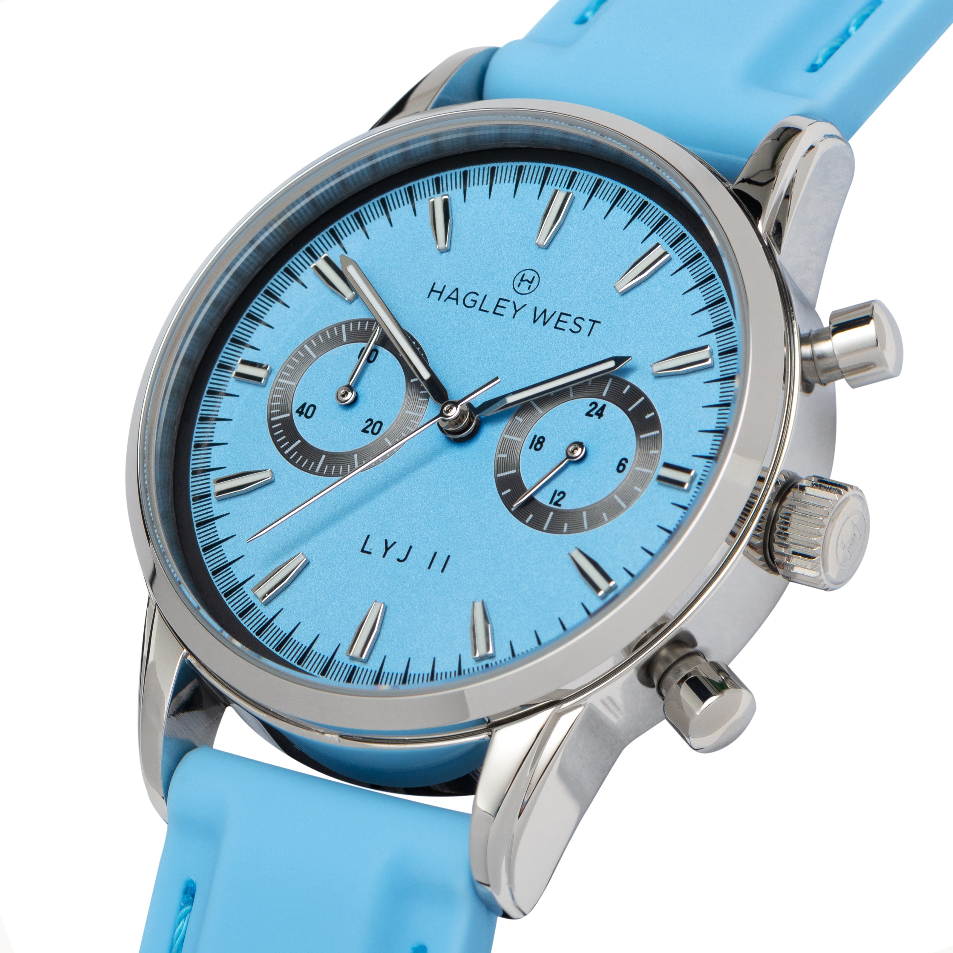 LYJ II St.Louis | Blue & Silver Watch | Women's Watches – Hagley