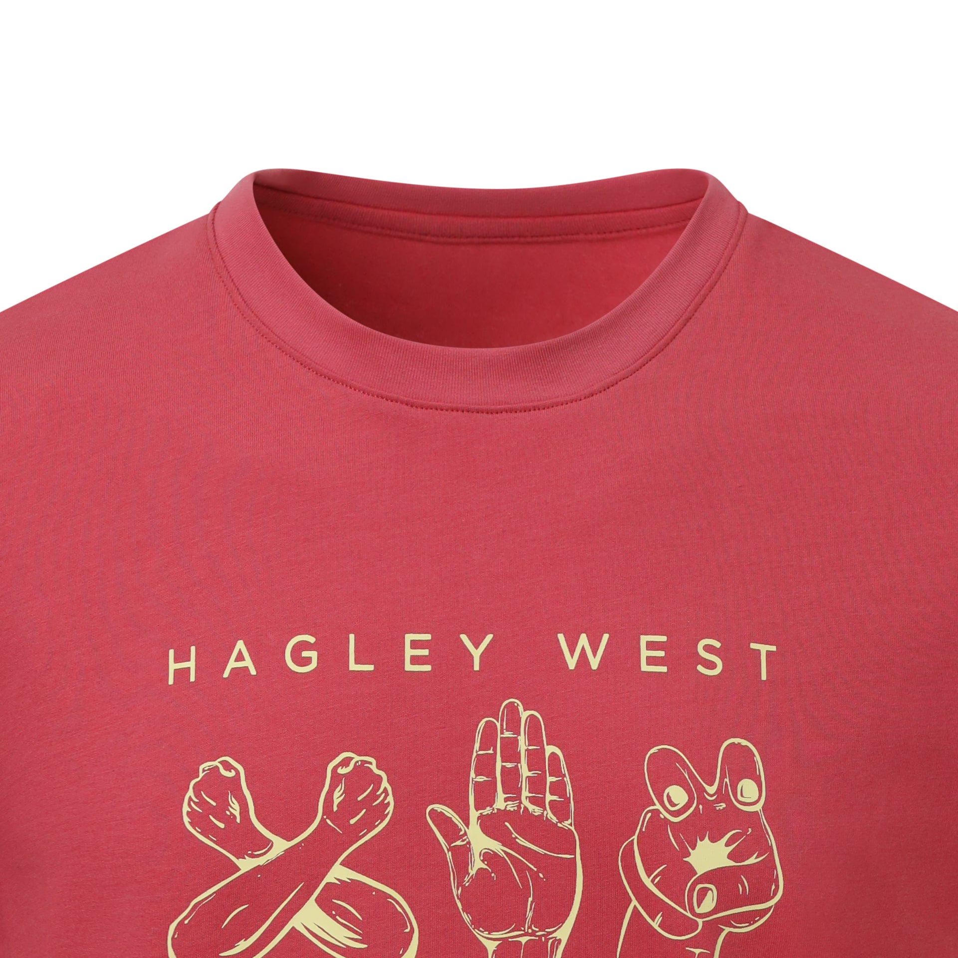 Red T-shirt for Men & Women | Hagley West