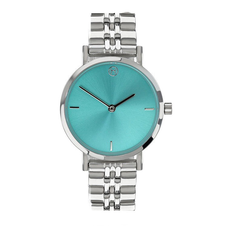 Herts - WARE | Aquamarine/Silver Link
