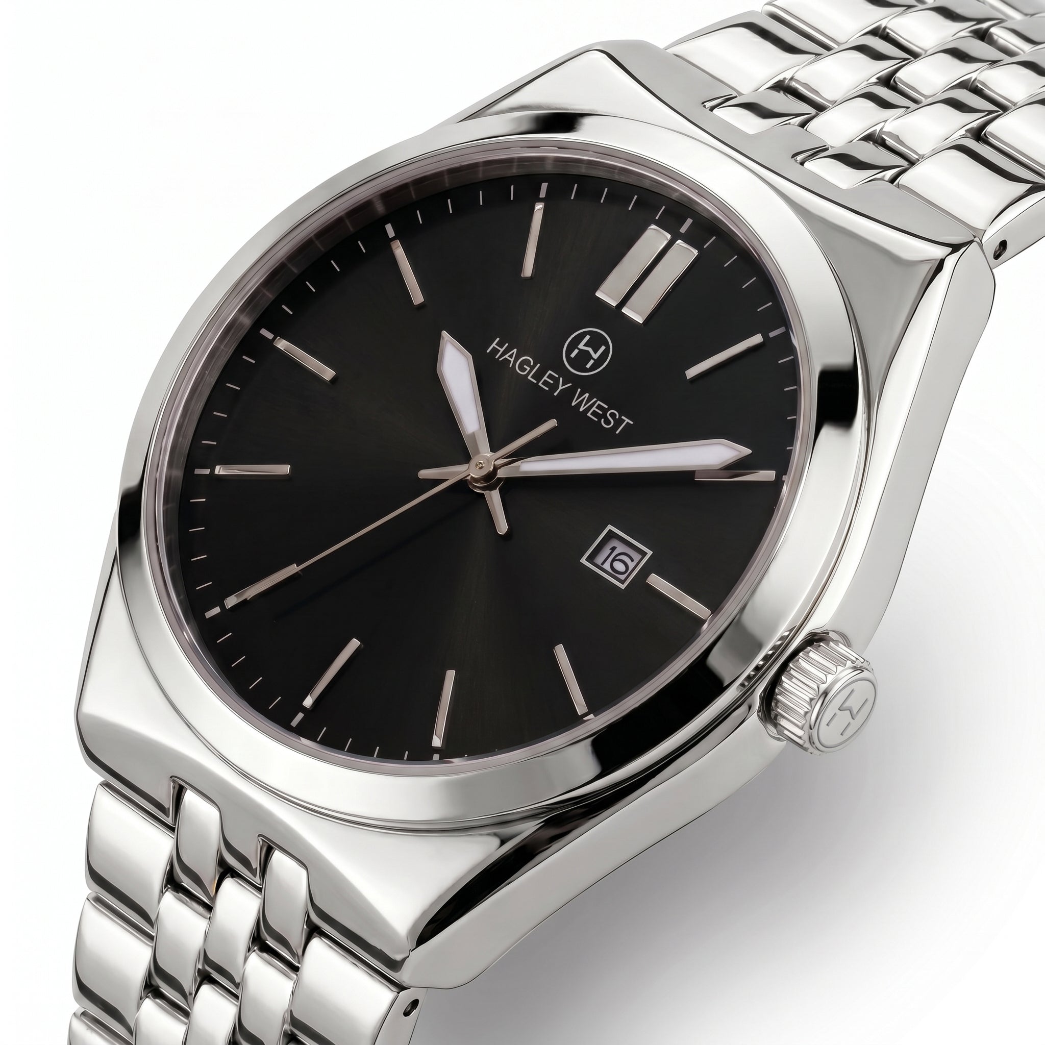 Classic Collection | Black Face Watch | Men's Watches – Hagley