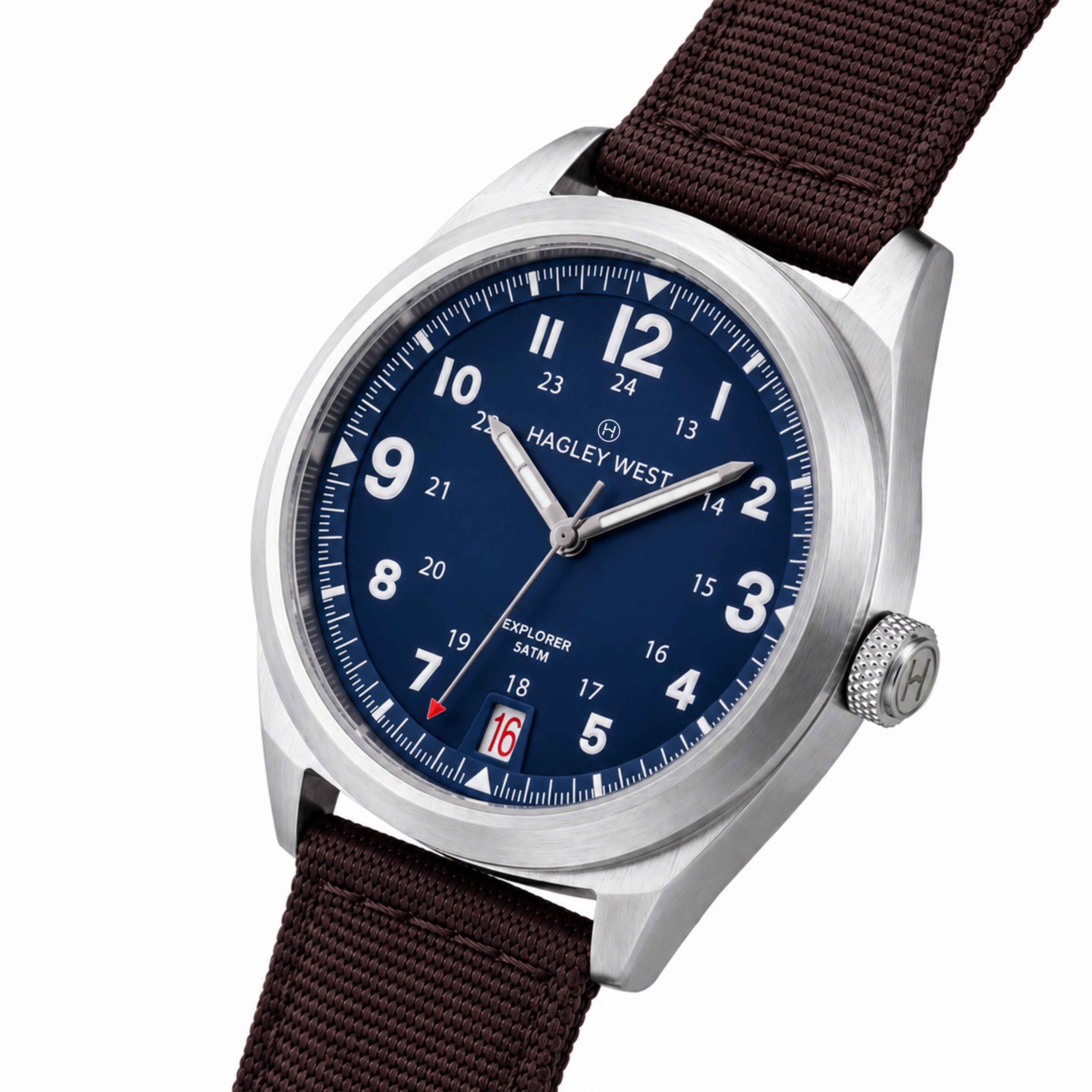 Explorer | Blue Tide Watch | Hagley West – Hagley West Watches