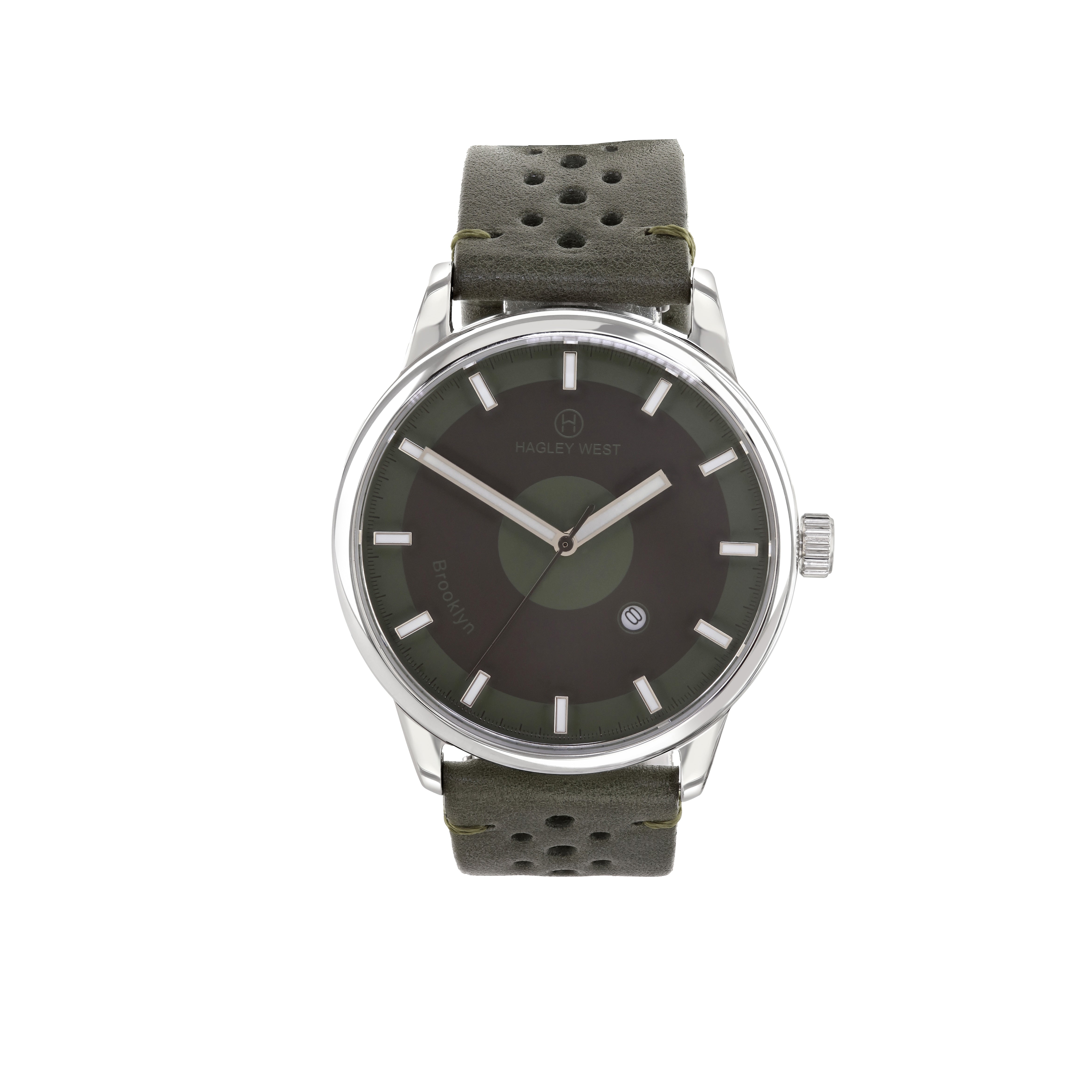 Brooklyn Green Point | Green Watch | Men's Watches – Hagley West