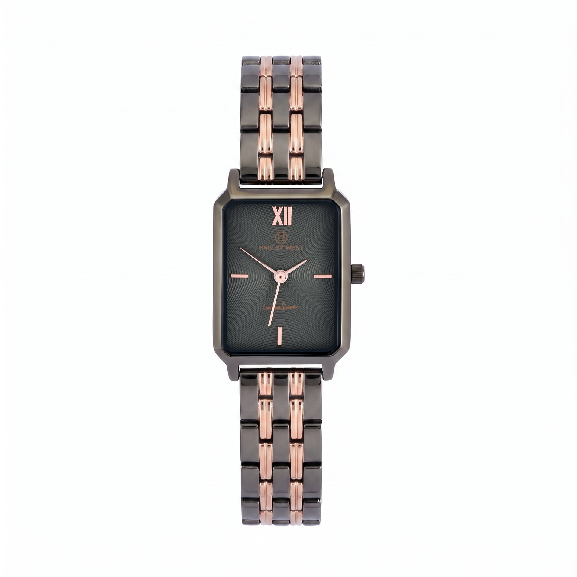 European - Palma | Gunmetal/Rose Gold