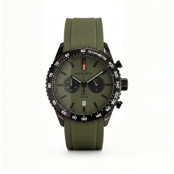 Sport - HWW911 | Green – Hagley West Watches