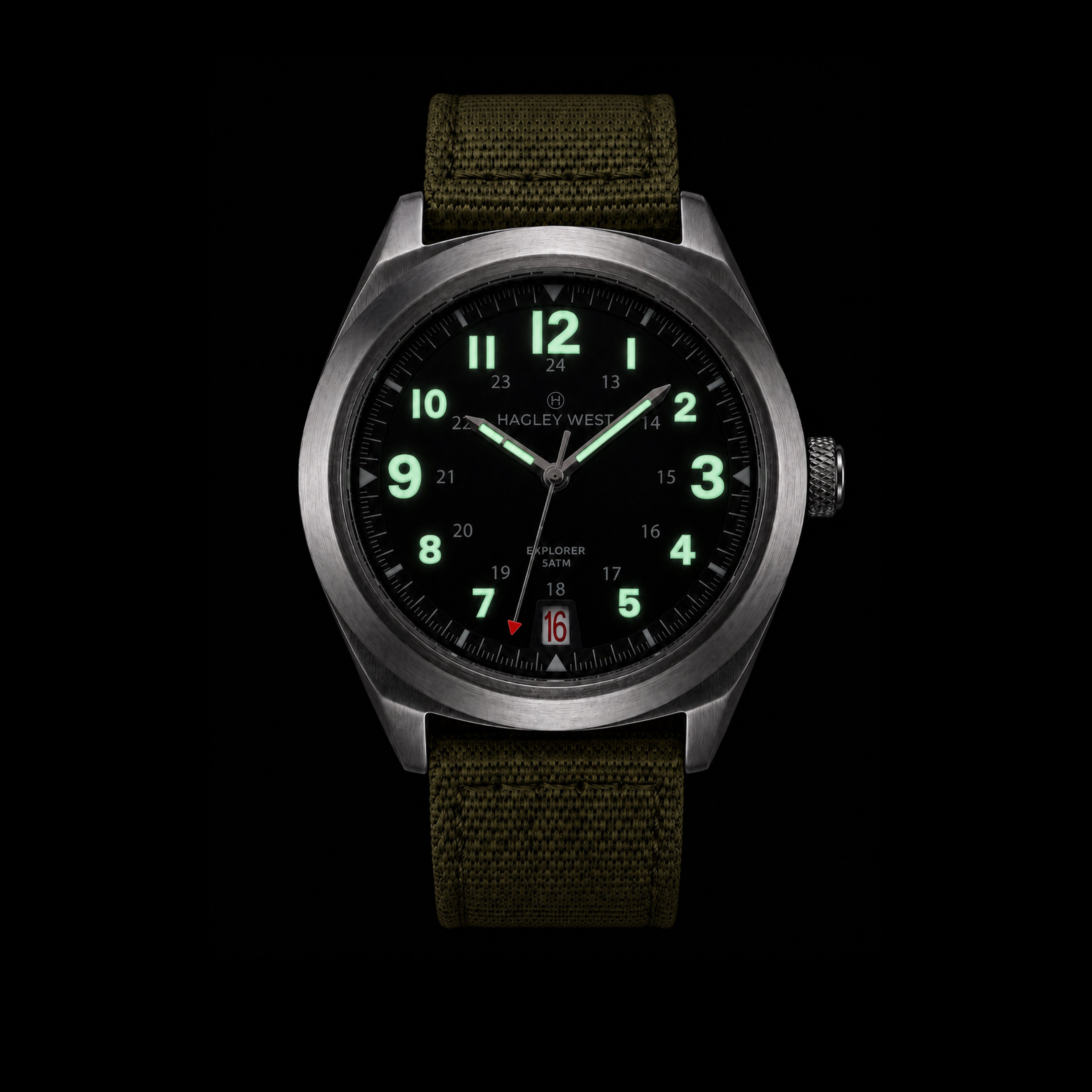Explorer | Black Storm Watch | Hagley West – Hagley West Watches