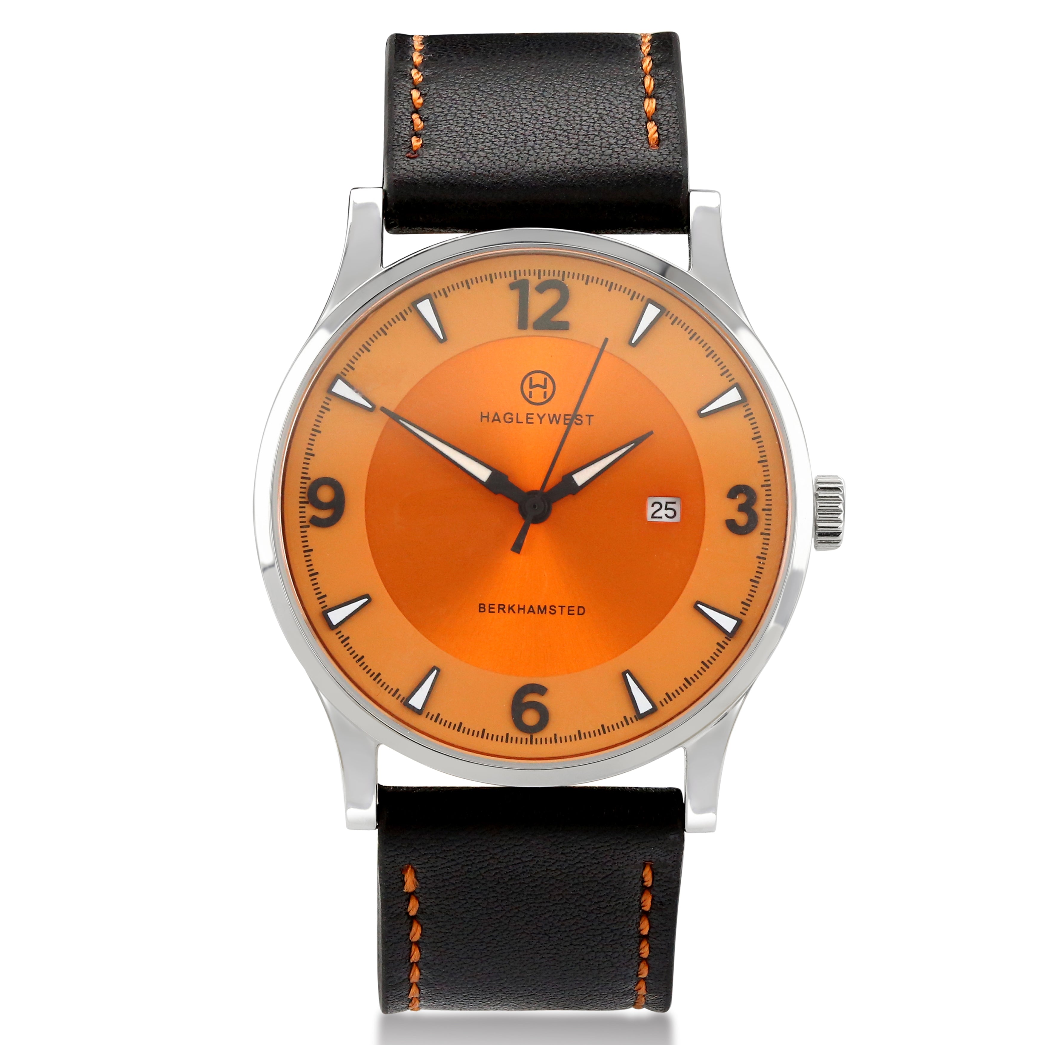 Entrepreneur - PERSISTENCE | Orange/Black Leather