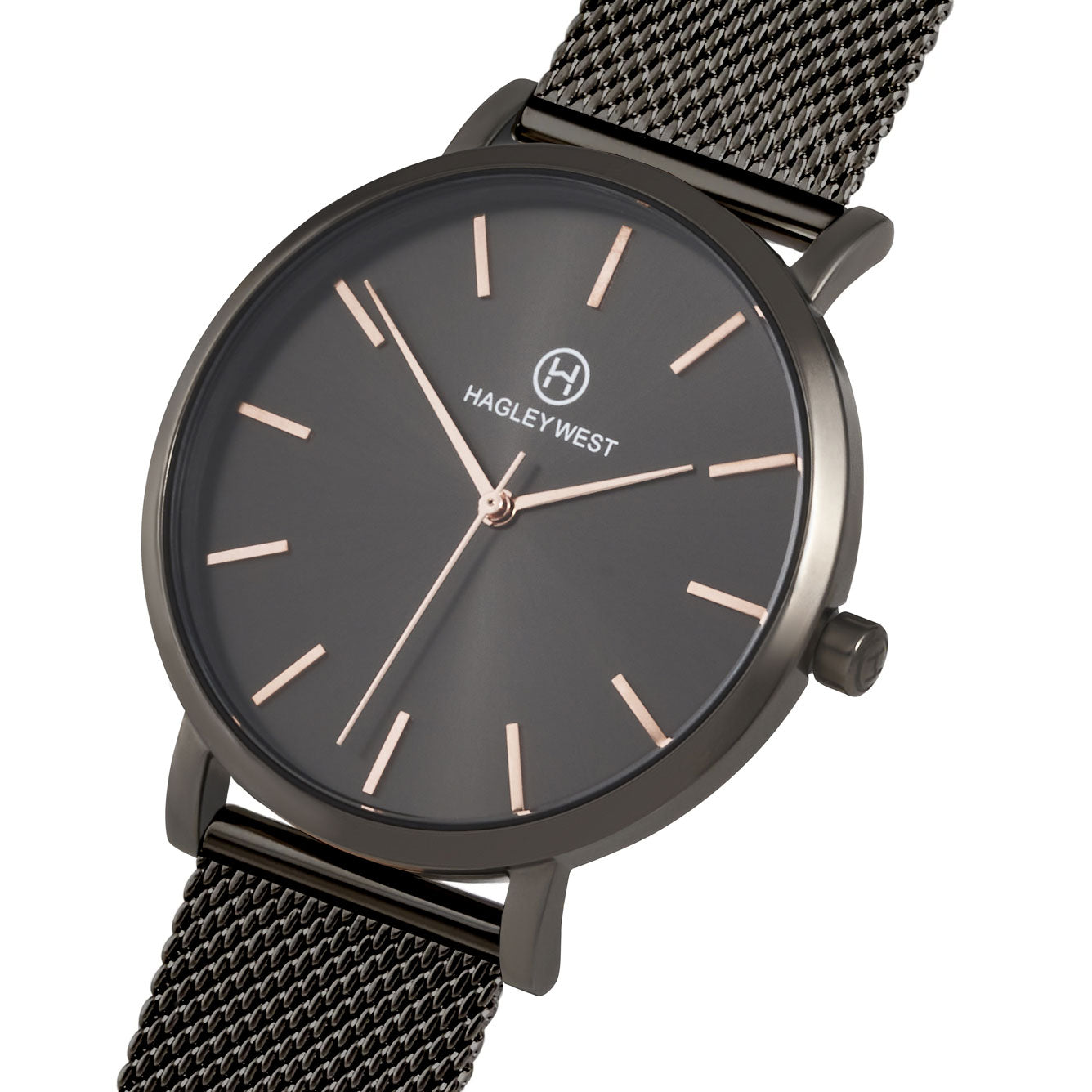 [LLOYD] 韓国☆Fullstone Round Rose Gold Mesh Watch Multifunction 34mm Carnation Gold Mesh Watch | Olivia Burton